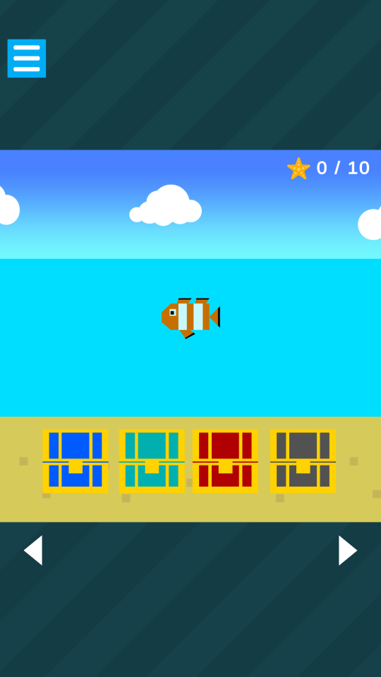 脱出ゲーム ：楽しい島からの脱出の画面