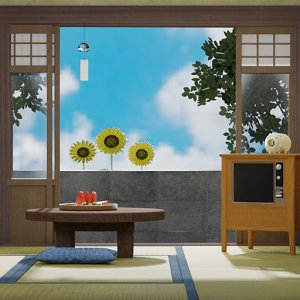 脱出ゲーム 思い出の夏休みのアプリアイコン