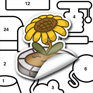Sticker Book Puzzleのアプリアイコン