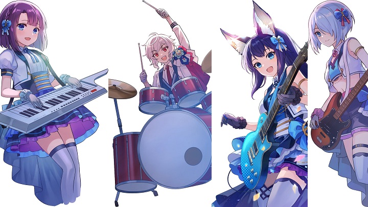 ぬりかべ(CV：水瀬いのり)がキーボード？子泣き爺(CV：花江夏樹)がドラム？ラグナドバンドプロジェクトの企画が進行中の魑魅魍魎が跋扈(ばっこ)するRPG『ラグナドール 妖しき皇帝と終焉の夜叉姫』の画像