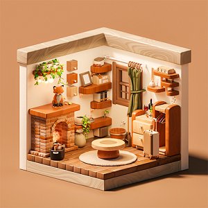 脱出ゲーム　きつねの住む家のアプリアイコン