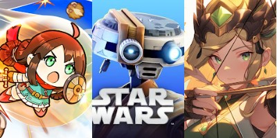 モンスト、スターウォーズなど人気IPのゲームが多数配信！さて、ランキングは…の画像