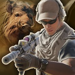 ヘリでイノシシ狩り (Heli Hog Hunt)のアプリアイコン