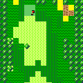 みらくるゴルフの当時のゲーム画面