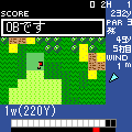 みらくるゴルフの当時のゲーム画面4