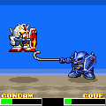 キャラゲー　機動戦士ガンダムの当時のゲーム画面3