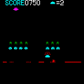 スペースインベーダーの当時のゲーム画面3