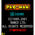 パックマンの当時のゲーム画面