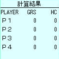 Golf Scorerの当時のゲーム画面4
