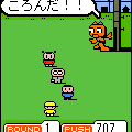 だるまさんがころんだ F用の当時のゲーム画面