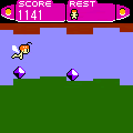 フェアリー F用の当時のゲーム画面