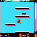 ミルク F用の当時のゲーム画面