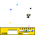 エスケープ F用の当時のゲーム画面
