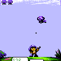 ハンター F用の当時のゲーム画面