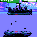 サブマリン F用の当時のゲーム画面