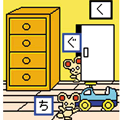 MOUSEHOUSE F用の当時のゲーム画面