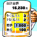 幹事におまかせっ F用の当時のゲーム画面