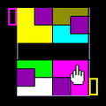 パネパズルの当時のゲーム画面