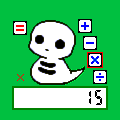 ちーくん電卓の当時のゲーム画面