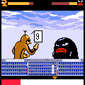 オレンジタイツマンＦ用の当時のゲーム画面