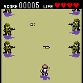 戦場をかけろ！Ｆ用の当時のゲーム画面