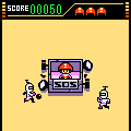 グレネードソルジャーＦ用の当時のゲーム画面