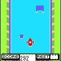 ボート Ｆ用の当時のゲーム画面