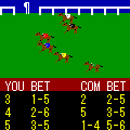 BEANS DERBY basicの当時のゲーム画面