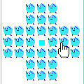 おどるまるソリティアの当時のゲーム画面