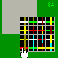 ムージグ２の当時のゲーム画面