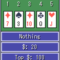 An-Pokerの当時のゲーム画面