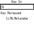 Key Inの当時のゲーム画面