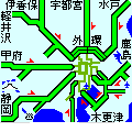 動く！道路情報の当時のゲーム画面
