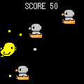 ｉひよこ－Ｘの当時のゲーム画面