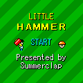 LITTLE HAMMERの当時のゲーム画面2
