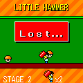LITTLE HAMMERの当時のゲーム画面3
