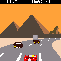 アウトランの当時のゲーム画面3