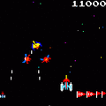 ギャラクシアンminiの当時のゲーム画面