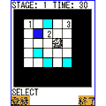 チェスパズルの当時のゲーム画面