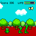 森のケロちゃんの当時のゲーム画面3