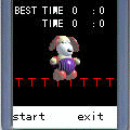 room runnerの当時のゲーム画面