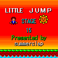 LITTLE JUMPの当時のゲーム画面