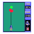 ロックンの当時のゲーム画面