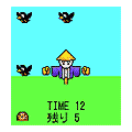 熱血かかし君の当時のゲーム画面