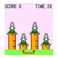 でこぼこキャロットの当時のゲーム画面