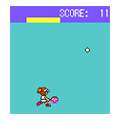 スカッシュの当時のゲーム画面
