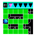 SKYMAX(F503iS)の当時のゲーム画面