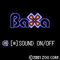 Baxa - 爆鎖の当時のゲーム画面