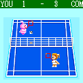 バドミントンの当時のゲーム画面3