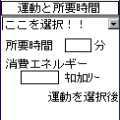 消費エネルギーチェックの当時のゲーム画面2